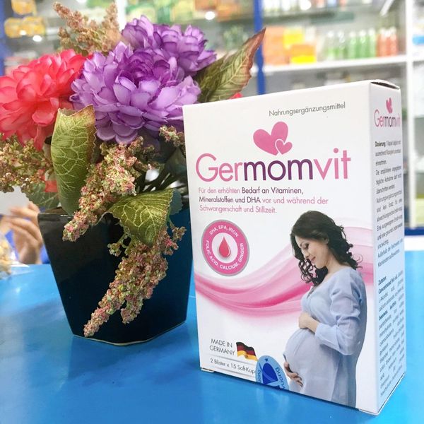 GERMOMVIT - Bổ sung DHA,EPA,Vitamin và khoáng chất cho phụ nữ mang thai